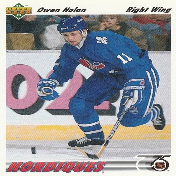 Owen Nolan Hockey Card Collection - Picture 6 of 10
